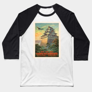 Nagoya Japan Vintage Travel Poster 1930 Baseball T-Shirt